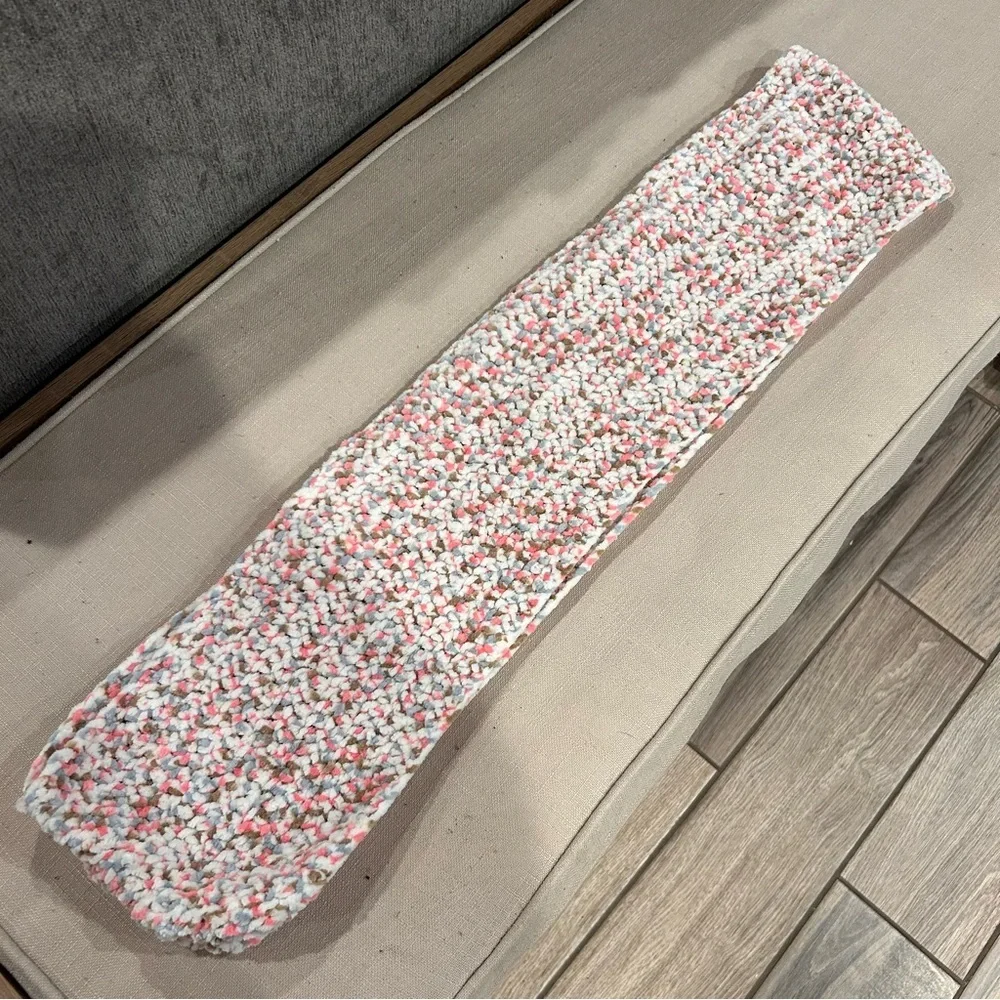 🌿Multicolor Chunky Crocheted Knit‎ Infinity Scarf